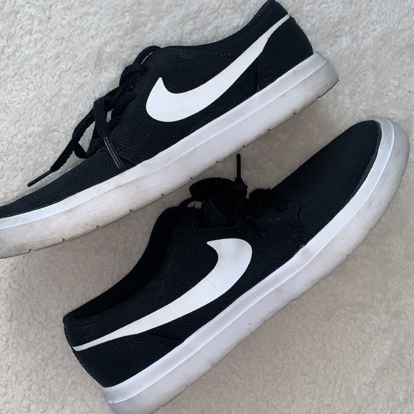 Nike Other - Nike SB Portmore Ultralight Boys Sneakers 4 EUC Black